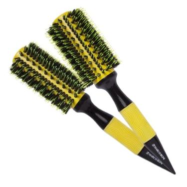 Imagem de KIT ESCOVA PROFISSIONAL THERMAL CERAMIC 57MM + 64MM YELLOW BASIC REF.:7333,7334