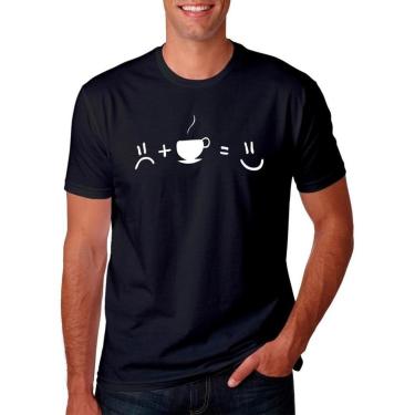 Imagem de Camisa Camiseta Frases Engraçadas Presente Café-Masculino