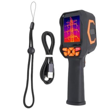 Imagem de GOWENIC Câmera Térmica Portátil, Câmera de Imagem Térmica, Imager Térmico Infravermelho, -20 ° C a 550 ° C 8 GB de Armazenamento de 25Hz Taxa de Quadros Com Aprimoramento da Imagem