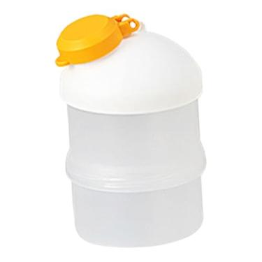 Imagem de Bothyi Recipiente de Proteína Dispensador de Proteína Antiderramamento Empilhável Prático Recipiente de Armazenamento de Alimentos Suporte para Academia, 2 Níveis de Altura