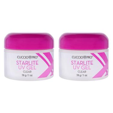 Imagem de Pacote de gel UV com 2 Starlite Clear da Cuccio Pro