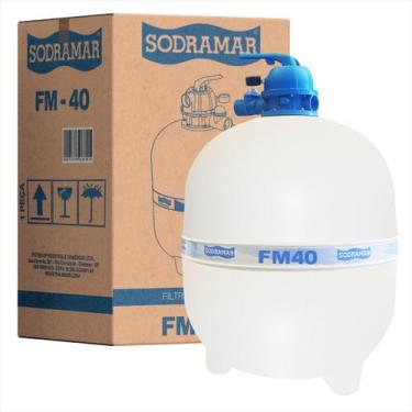 Imagem de Filtro Para Piscinas Até 78 Mil Litros Fm Sodramar, FM-40/50.00L