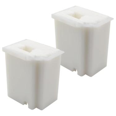 Imagem de BLLNDX 2 peças de substituição de almofada de tinta residual 7 x 5,5 x 8 cm para impressora ET-2800 ET-2803 ET-2720 ET-2711 ET-4700 L3110 L3210 L3150 L3250 com estojo de manutenção de esponja