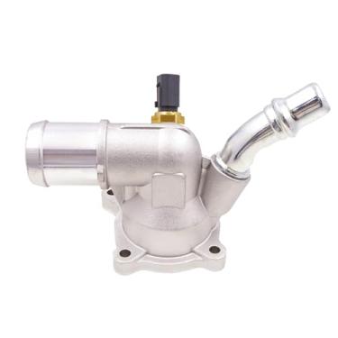 Imagem de HWATPS Carcaça do termostato de refrigeração do motor 5047263AB para Chrysler 200 Dodge Dart Fiat 500X Cherokee Jeep Compass Renegade 5047772AB