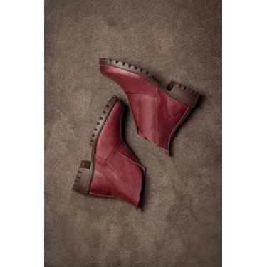 Imagem de Bota Roses Em Couro Graxo Acai Com Sola de Borracha Cafe - Simprona, 3