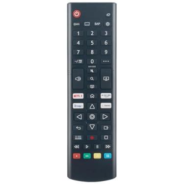Imagem de AKB76037601 Controle remoto universal compatível com LG 43UP7000PUA 55UP7000PUA 65UP7000PUA 70UP7070PUE 75UP7070PUD 43UP7670PUC 50UP7670PUC 55UP7670PUC 86UP870PUC LED 70PUA TV