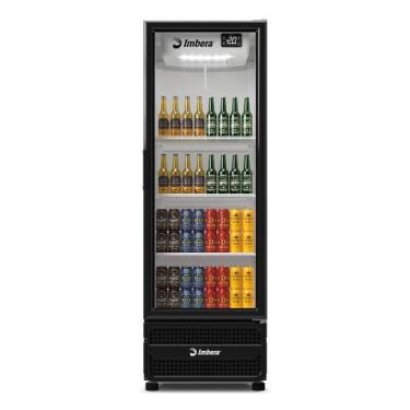 Imagem de Cervejeira Imbera 485 Litros Inverter Porta de Vidro Preta e Branca CC
