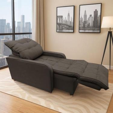 Imagem de Poltrona Retratil Reclinavel Rodape Regulavel Amamentação Azera - B Ho