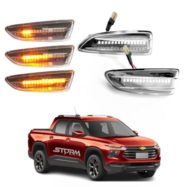 Imagem de Par Pisca Seta Sequencial Chevrolet Gm Nova Montana 2023 24