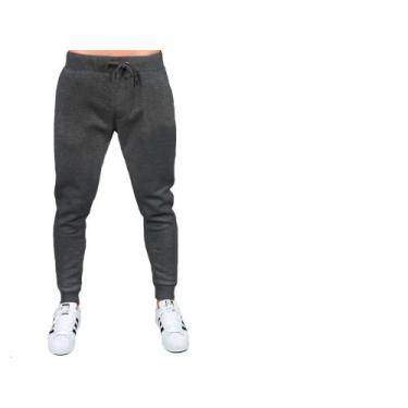 Imagem de Calça Moletom Flanelada Adulto Infanto Juvenil - lgamn, Grafite, GG