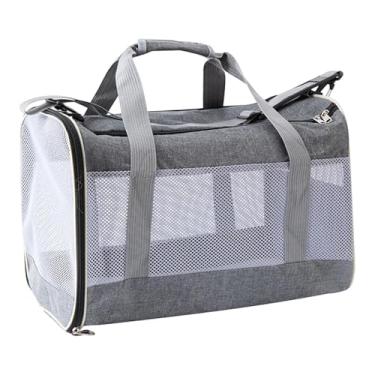 Imagem de Ｂｅｓｇａ Bolsa de transporte para animais de estimação, bolsa de viagem para cães e gatos, de transporte com laterais macias, resistente a arranhões, dobrável,