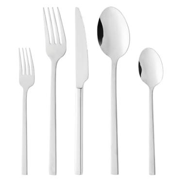 Imagem de WOLFF - Faqueiro 30 Peças Firenze Aço Inox - Serve 6 Pessoas - Jogos de Talheres - Mesa Posta - Utensílios de Cozinha, Enxoval, Casamento, Decoração