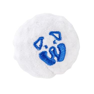 Imagem de Bolas de brinquedo Barky Balls 2 em 1 para cães estridentes (pacote com 2) – Bolas de borracha cobertas de pelúcia para cães pequenos e médios – duráveis, saltitantes, fáceis de mastigar – Brinquedos