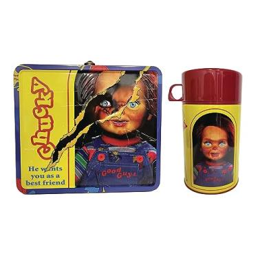 Imagem de Surreal Entertainment Chucky Tin Titans Previews Exclusive Lunch Box with Beverage Container