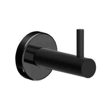 Imagem de Cabide Gancho Para Banheiro Preto Atenas Grego Metal