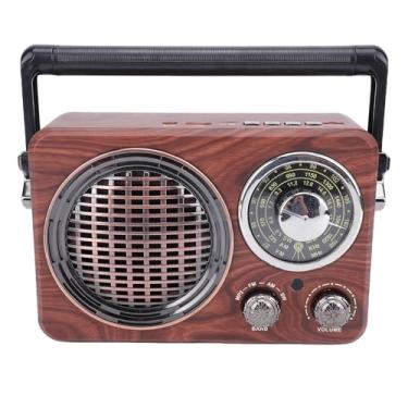 Imagem de EBTOOLS Rádio Portátil, Fm Am Sw, Leitor De Mp3, Rádio Recarregável, Com Antena Telescópica, 1200 Mah, 6H Reprodução, Para Uso Externo e Doméstico, Compatível Com Cartão De Memória