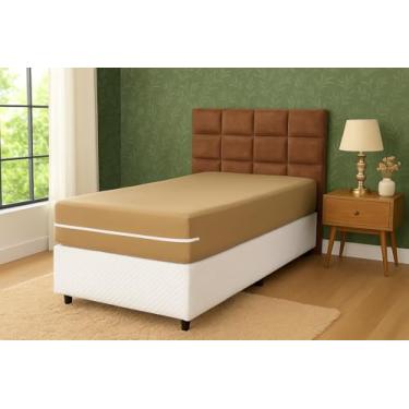 Imagem de Capa Para Colchão Malha Gel Solteiro Com Zíper Luxuosa (1-AVELÃ)