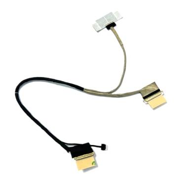 Imagem de HSSDTECH Cabo de tela LCD de 40 pinos, cabo de vídeo flexível, substituição para ASUS ROG Zephyrus M16 GU603VV GU603,14005-03670600 6017B1884801