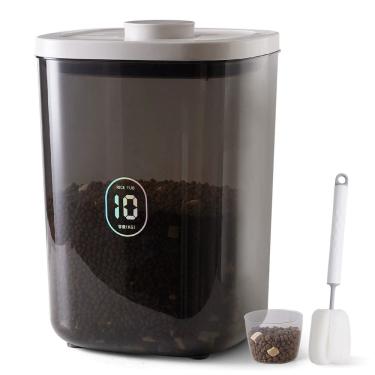 Imagem de Dispensador de arroz LivLab AY-10KG-GREY 10L com copo de medição