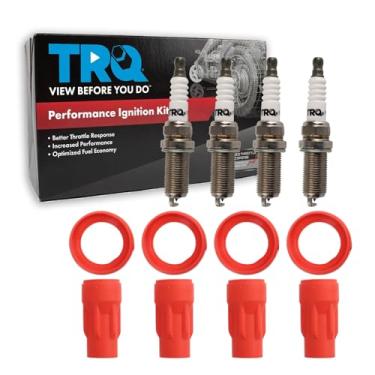 Imagem de TRQ Kit de ignição vermelho compatível com Mitsubishi Lancer 2009-2012 2008-2011 Outlander