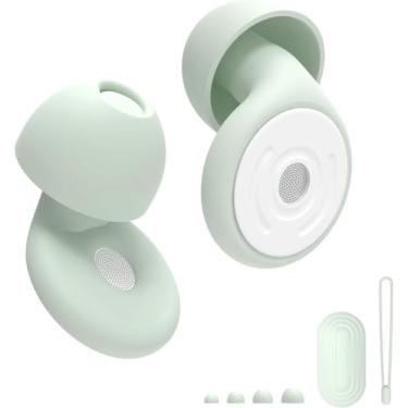 Imagem de Tampões de ouvido para dormir com cancelamento de ruído e proteção auditiva com 8 orelhas e estojo de transporte