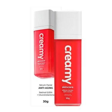 Imagem de Sérum Facial Anti-Aging Creamy Skincare Retinal 0,05% + Gluconolactona
