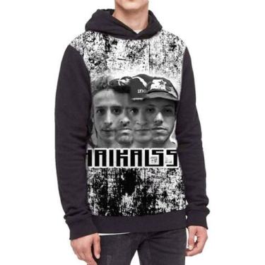 Imagem de Moletom Com Capuz Haikaiss Ref:494 - smoke, Preto, P