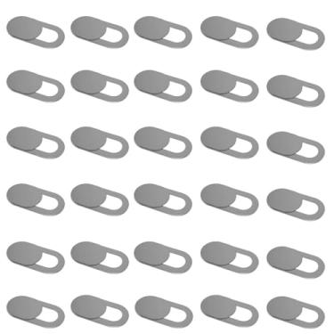 Imagem de Slide de capa de webcam (30 peças), capa de câmera ultrafina para câmera de privacidade para laptop/celular/iPad/PC/tablet, ótimo para proteger sua privacidade e segurança - (30 preto)