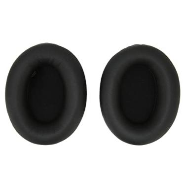 Imagem de Almofada de couro de proteína de substituição para ROG Strix Fusion 300 500 700, nível profissional, bloqueio de ruído, fácil instalação, para fones de ouvido de jogos