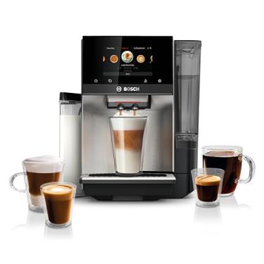 Imagem de Bosch Máquina de café expresso totalmente automatizada com sistema de leite embutido, aço inoxidável