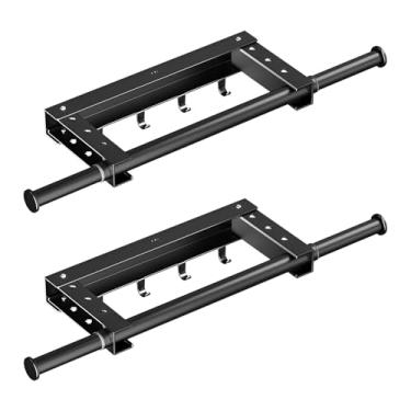 Imagem de Jeracino Escorredor de roupas, escorredor de roupas com design dobrável de economia de espaço para montagem na parede, cavalo de roupas dobrável para espaços pequenos com hastes retráteis, preto