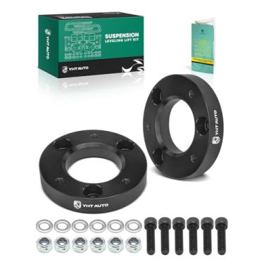 Imagem de YHTAUTO Kit de elevação de nivelamento frontal de 3,8 cm, espaçadores de suporte com ferragens para Ford F-150 XLT FX4 Lariat 2004-2023, Expedição 2003-2018, Lincoln Mark LT 2006-2008, RWD/4WD, kit de