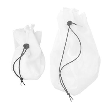 Imagem de Kit Coador Voal Branco 1 Pp + 1 Médio Suco Verde Detox Kefir