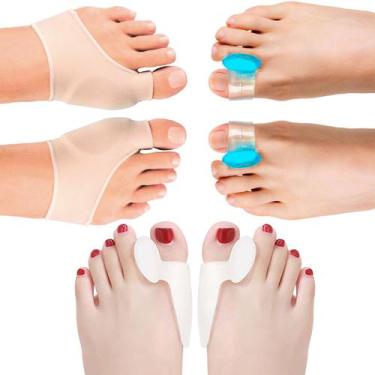 Imagem de Kit 3 Pares Protetor Corretor Joanete alivio da dor Cód-105 - SWG, BEG