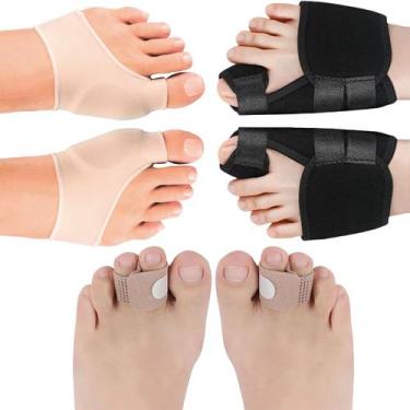 Imagem de Kit 3 Pares Protetor Corretor Joanete alivio da dor Cód-168 - SWG, BEG