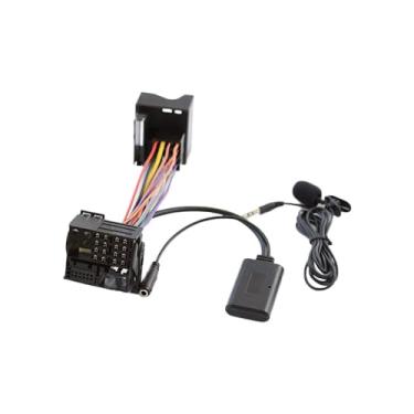 Imagem de TOTMOX Adaptador auxiliar de áudio Bluetooth com microfone, compatível com BMW Z4 (E85/E86), X3(E83), Mini Cooper (R50/JCW), Mini Cooper S R53