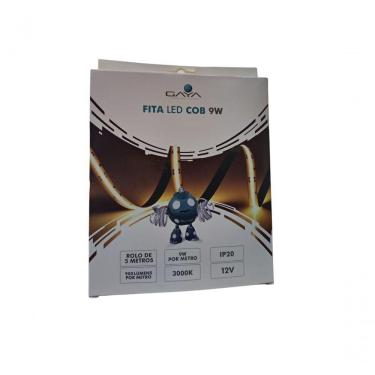 Imagem de Fita Led Ip20 9w 3000k 12v Cob Gaya