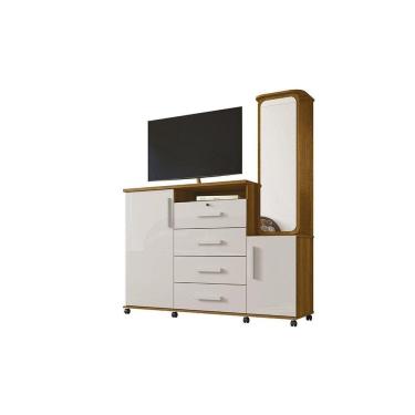 Imagem de Cômoda Copacabana Freijo/Off White - Lukaliam