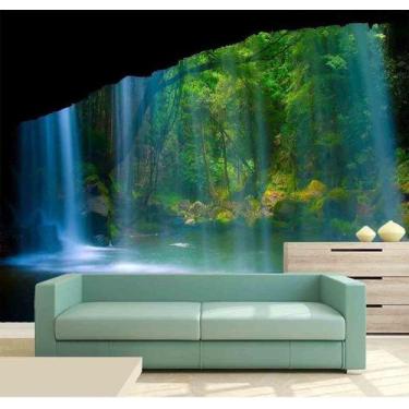 Imagem de Painel Fotográfico Cachoeira 3D 3,75M² na 051 - Voce Decorando
