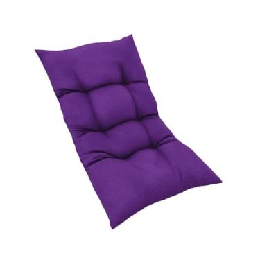 Imagem de Colchonete 120X60 cm Dobrável Enrolável Decorativo Almofada sofá(Roxo)