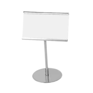 Imagem de MotiveTech Suporte para crachás, porta-cartões de visita, expositor para mesas de festa, balcão de recepção, porta-cartões de lugar para homens e mulheres, Altura 13.5 Cm