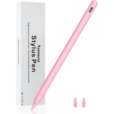 Imagem de Caneta Stylus para iPad com rejeição de palma, carregamento rápido, lápis ativo compatível com Apple iPad Pro (11/12,9 polegadas), iPad Air 3/4/5, iPad 10/9/8/7/6, iPad mini 5/6 - rosa