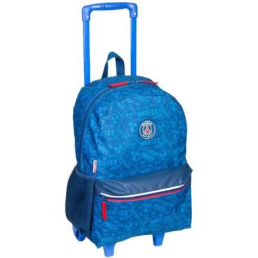 Imagem de Mochila De Rodinhas Escolar Infantil Sestini Paris Saint Germain PSG O