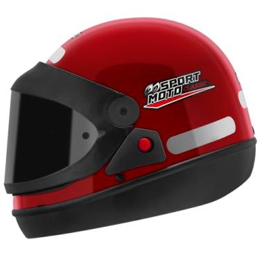 Imagem de Capacete Fechado Pro Tork Sport Moto Classic Viseira Fumê