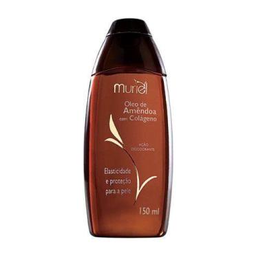 Imagem de Óleo Desodorante Corporal de Amêndoas com Colágeno 100ml - Muriel