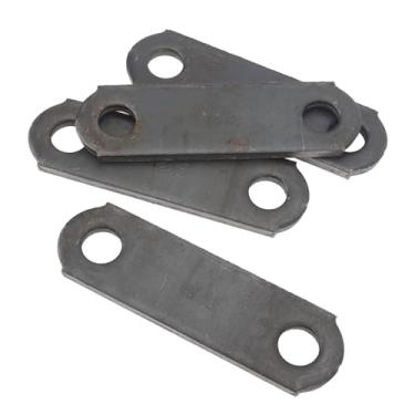 Imagem de AUNMAS Correias de Manilha de Mola de Reboque, Aço Galvanizado para Serviço Pesado, 4 Peças de 3 1/8 pol. de Comprimento, Projetadas para Molas de Folha Dupla Em Sistemas de Suspensão de Reboque