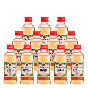 Imagem de Miniatura Gin Tanqueray Sevilla London Dry 50ml 12 Unidades