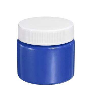 Imagem de PATIKIL Tinta acrílica de 9 ml, acabamento fosco, pigmentos ricos, materiais de pintura de arte à prova d'água para tecido, tela, madeira, couro, pedra, pano, azul