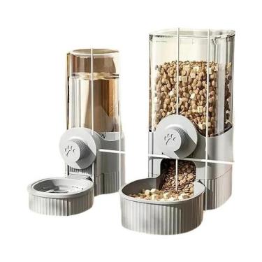 Imagem de Comedouro E Bebedouro Automático Para Cães E Gatos, Suprimentos De Águ