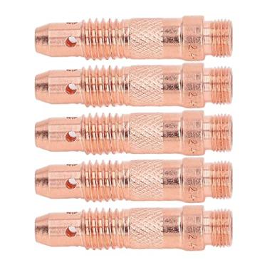 Imagem de Acouto Conjunto de Corpo de Pinça de Soldagem TIG Premium de 5 Peças para Pistolas de Soldagem Resfriadas de 17, 26 e 18